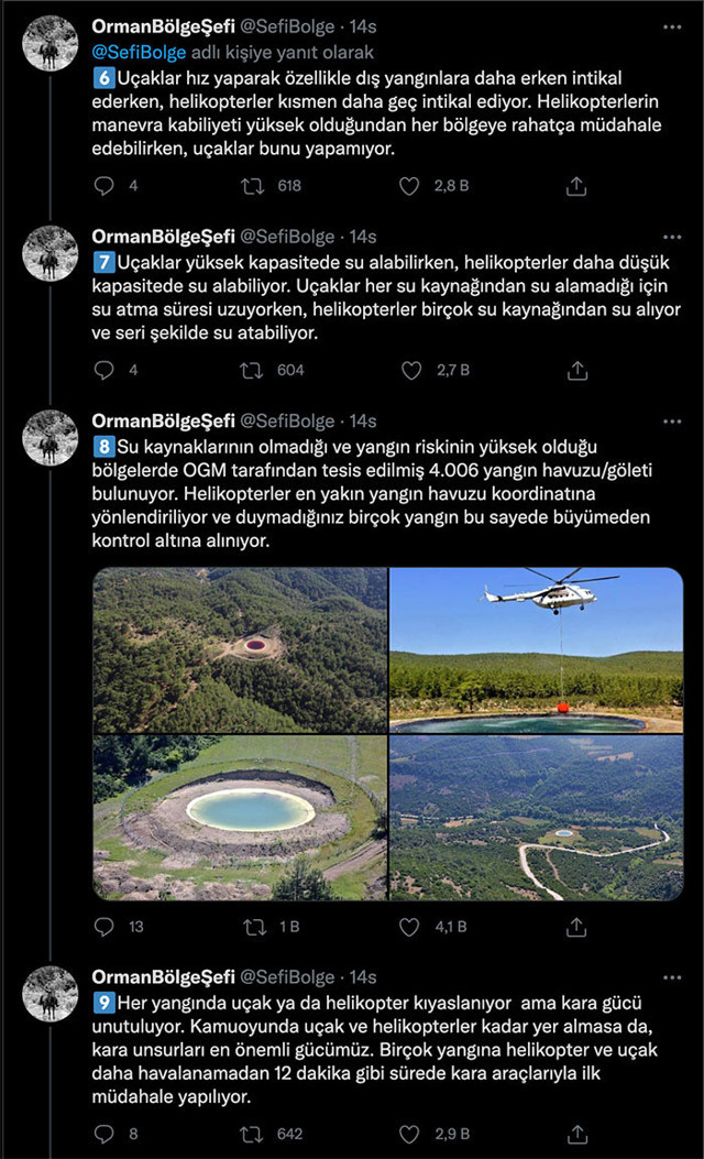 Orman yangınlarını uçaklar mı yoksa helikopterler mi daha kolay söndürür? - Resim: 1