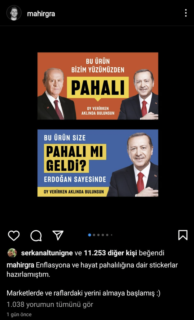 “Bu ürün size pahalı mı geldi? Erdoğan sayesinde” salgını! O tasarımcı gözaltına alındı - Resim: 0