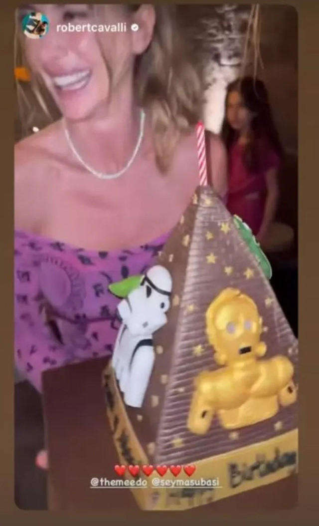 Şeyma Subaşı kocası Meedo'nun doğum gününü kutladı! Sosyal medya yıkıldı, pasta olay oldu! - Resim: 2
