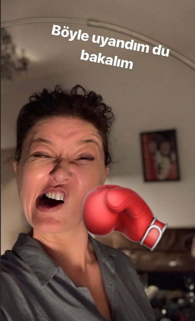 Nurgül Yeşilçay hem oyunculuğunu sergiledi hem güldürdü! - Resim: 4