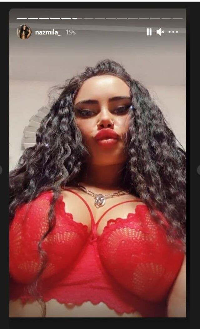 Naz Mila +18 paylaşımlarına devam ediyor iç çamaşırlı pozu olay! - Resim: 3
