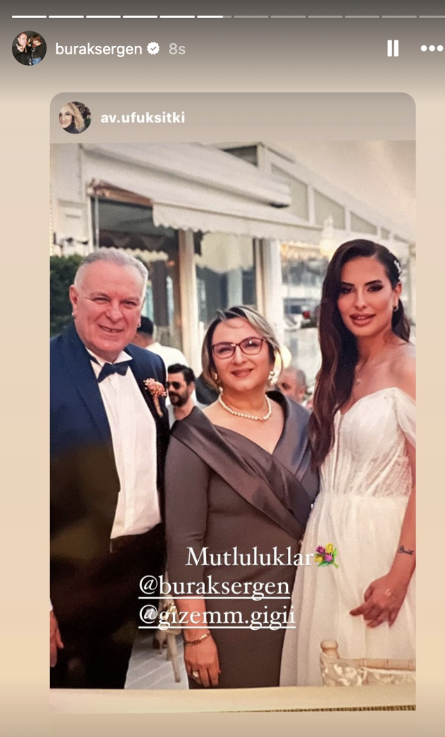 63 yaşındaki ünlü oyuncu Burak Sergen dördüncü kez evlendi - Resim: 2