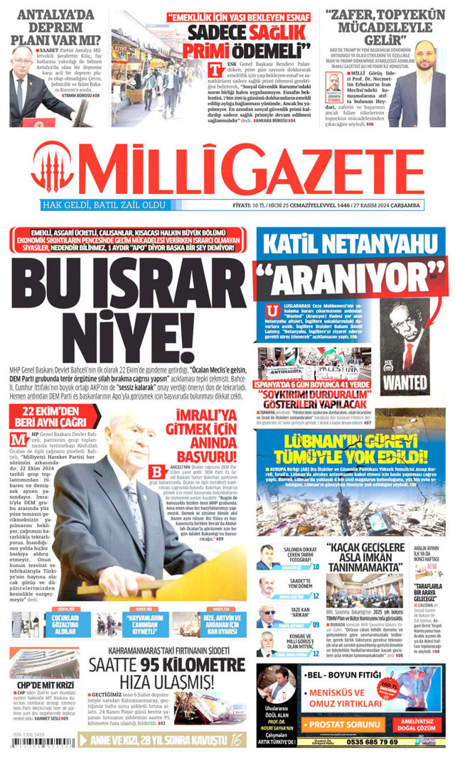 İki gazeteden Bahçeli'ye tepki! Yanıt Türkgün gazetesinden geldi - Resim: 1