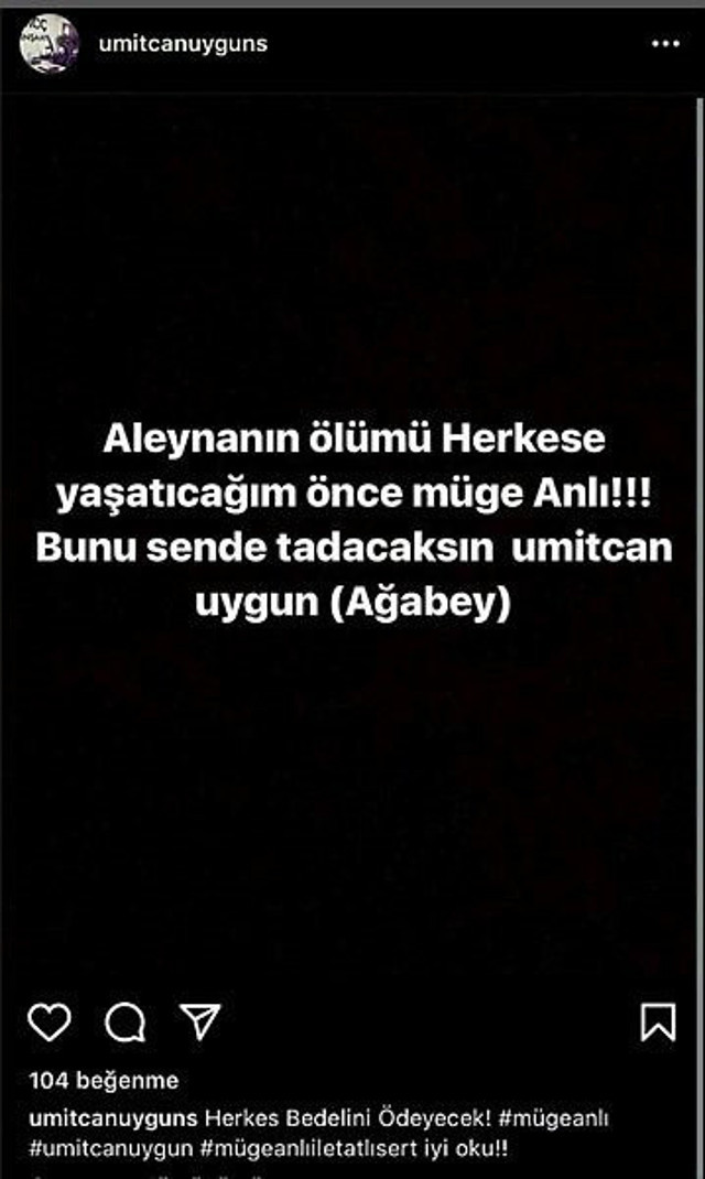 Aleyna'nın ölümünü herkese yaşatacağım önce Müge Anlı'ya! Ümitcan Uygun'a ceza çıktı - Resim: 0