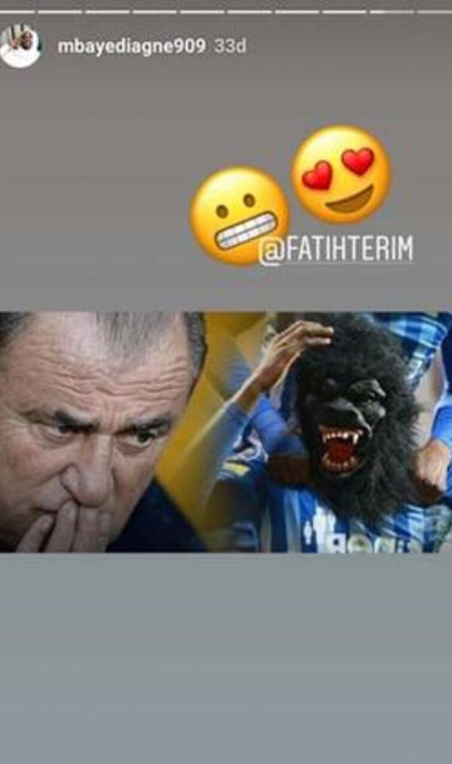 Diagne'den dikkat çeken Fatih Terim paylaşımı - Resim: 0
