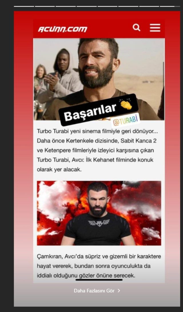 Acun Ilıcalı'dan dikkat çeken Turabi paylaşımı sinema filmiyle geri dönüyor - Resim: 2