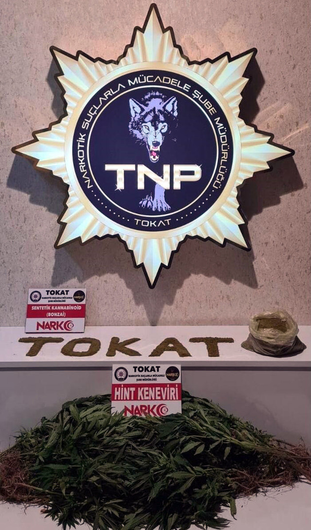 Tokat'ta uyuşturucu operasyonunda yakalanan 5 zanlı tutuklandı - Resim: 0