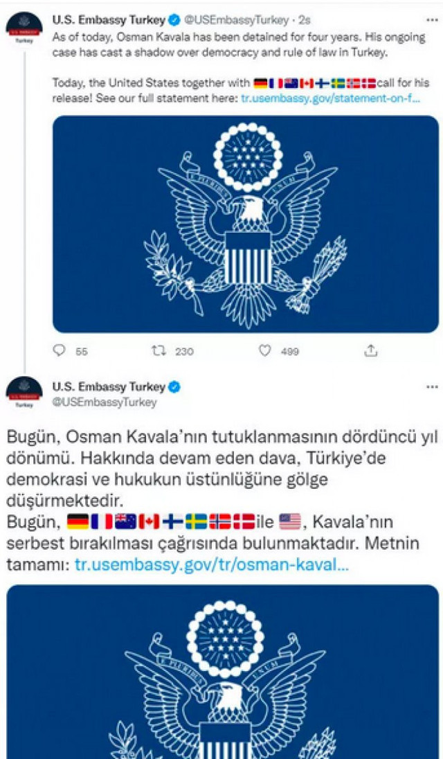 Adalet Bakanı Abdulhamit Gül'den Kavala ortak çağrısına yanıt - Resim: 0