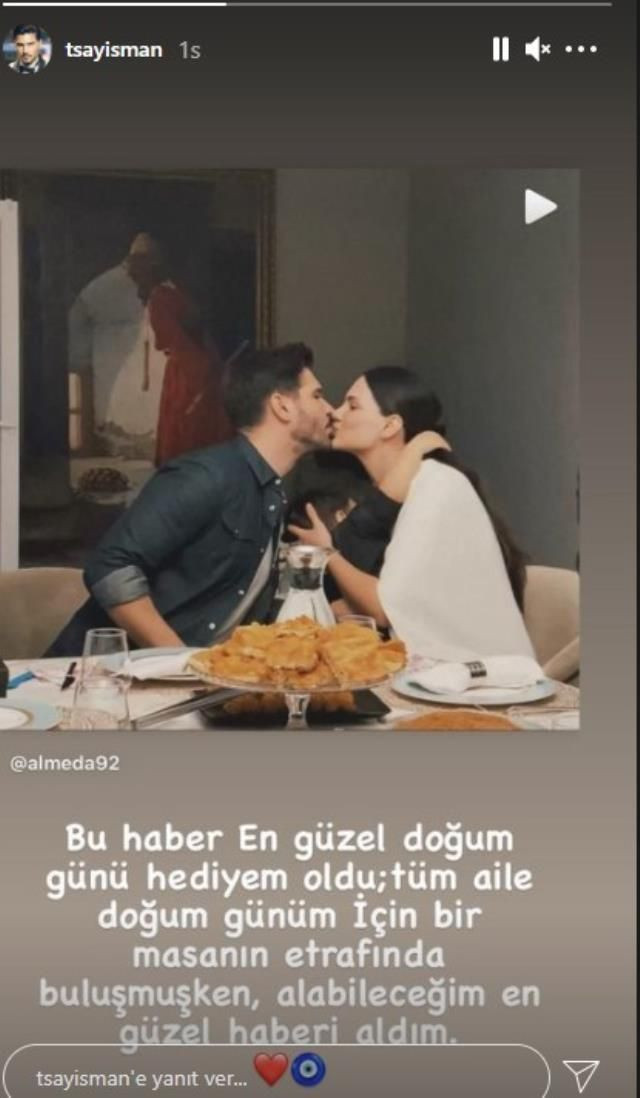 Tolgahan Sayışman ve Almeda Abazi'nin ikinci çocuklarının cinsiyeti belli oldu - Resim: 2