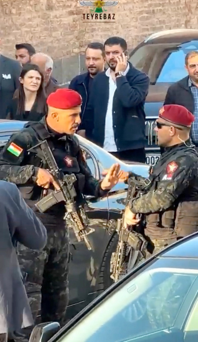 Cumhurbaşkanı Başdanışmanı Oktay Saral'dan Mesud Barzani'nin uzun namlulu korumalarına tepki - Resim: 0