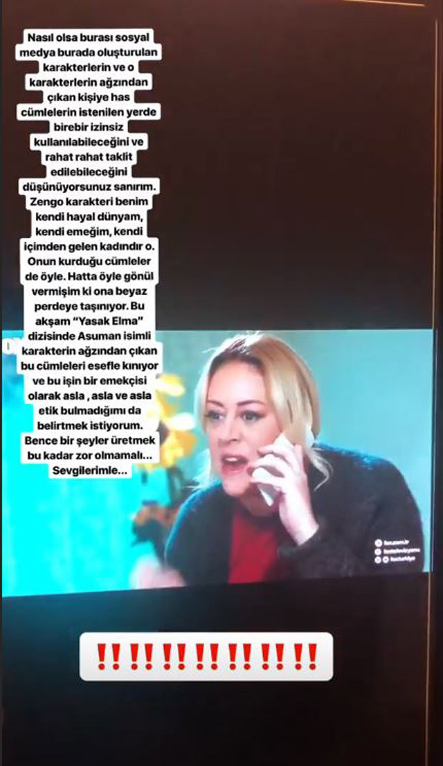 Jet sosyeti'nin yıldızından Yasak Elma'nın Senaristlerine zehir zemberek sözler - Resim: 3