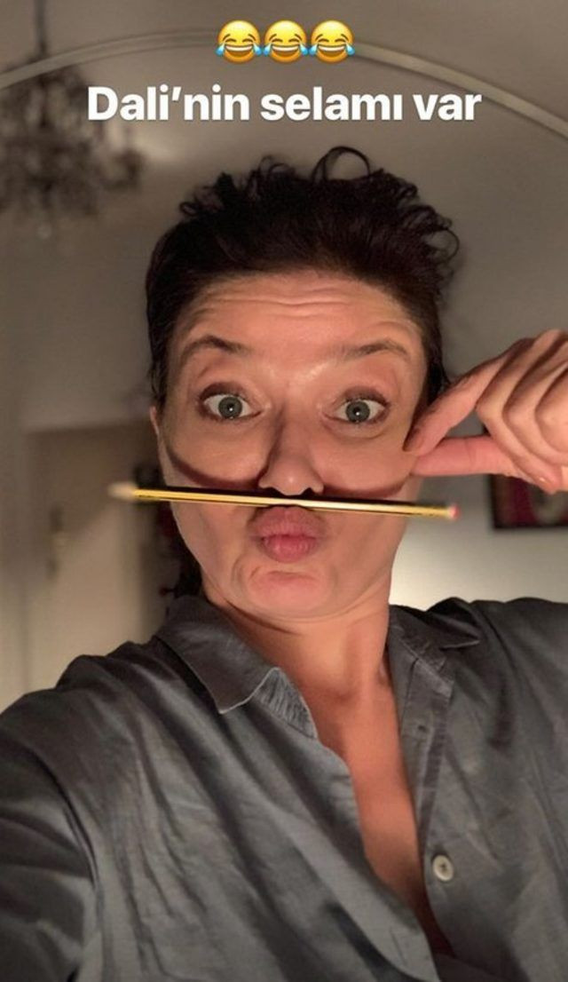 Nurgül Yeşilçay hem oyunculuğunu sergiledi hem güldürdü! - Resim: 3