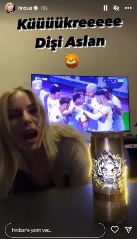 Galatasaray şampiyon oldu, Hande Sarıoğlu sosyal medyayı salladı! Yürek hoplatan video sonrası.... - Resim: 4