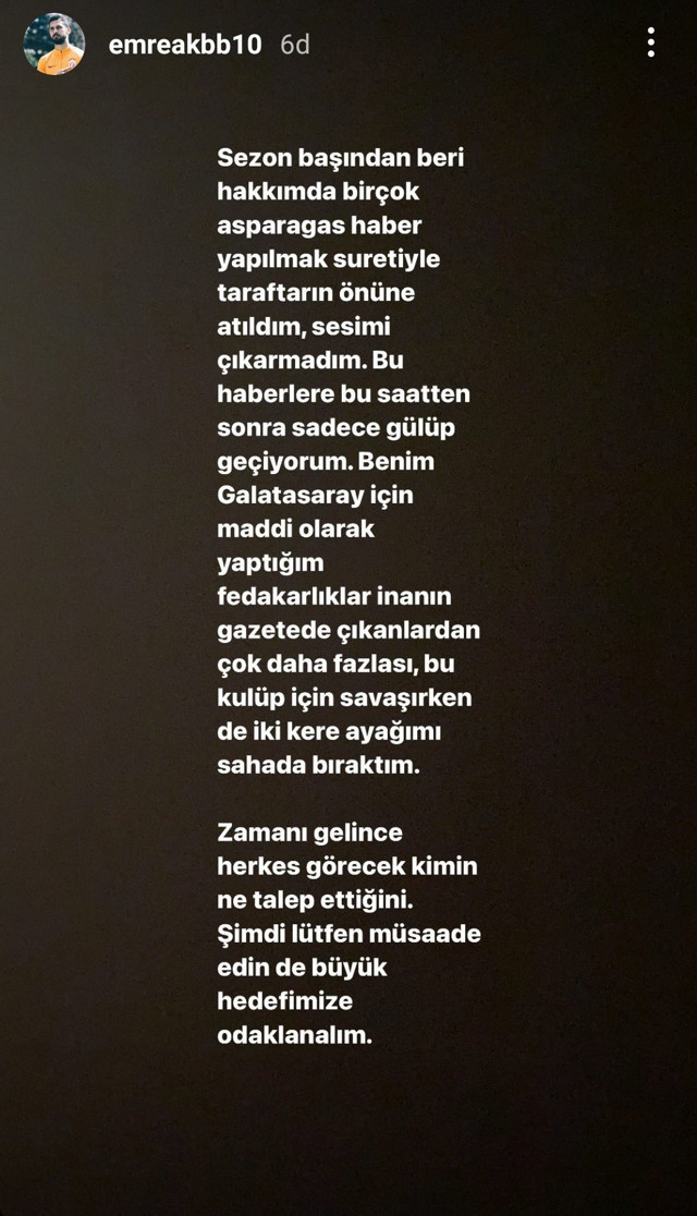 Emre Akbaba'dan imza parası iddiasına tepki: İki kere ayağımı sahada bıraktım - Resim: 0