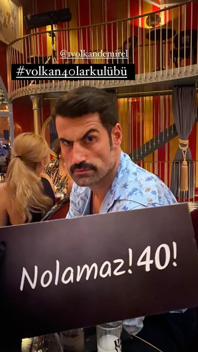 Zeynep Demirel'den eşi Volkan Demirel'e 'Yeşilçam' temalı 40 yaş partisi - Resim: 4