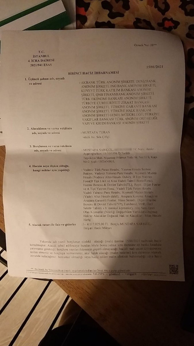 Türkiye Değişim Partisi Lideri Mustafa Sarıgül’ün mallarına haciz geldi! - Resim: 3