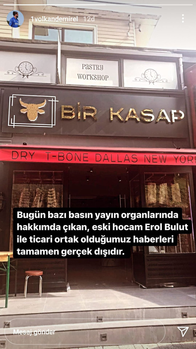 Erol Bulut Volkan Demirel'le ortak oldu kasap dükkanı açtı - Resim: 1