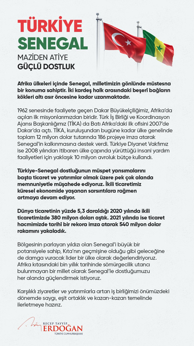 Cumhurbaşkanı Erdoğan Afrika sitesine yazdı: Altı asırlık köklerimiz var - Resim: 0