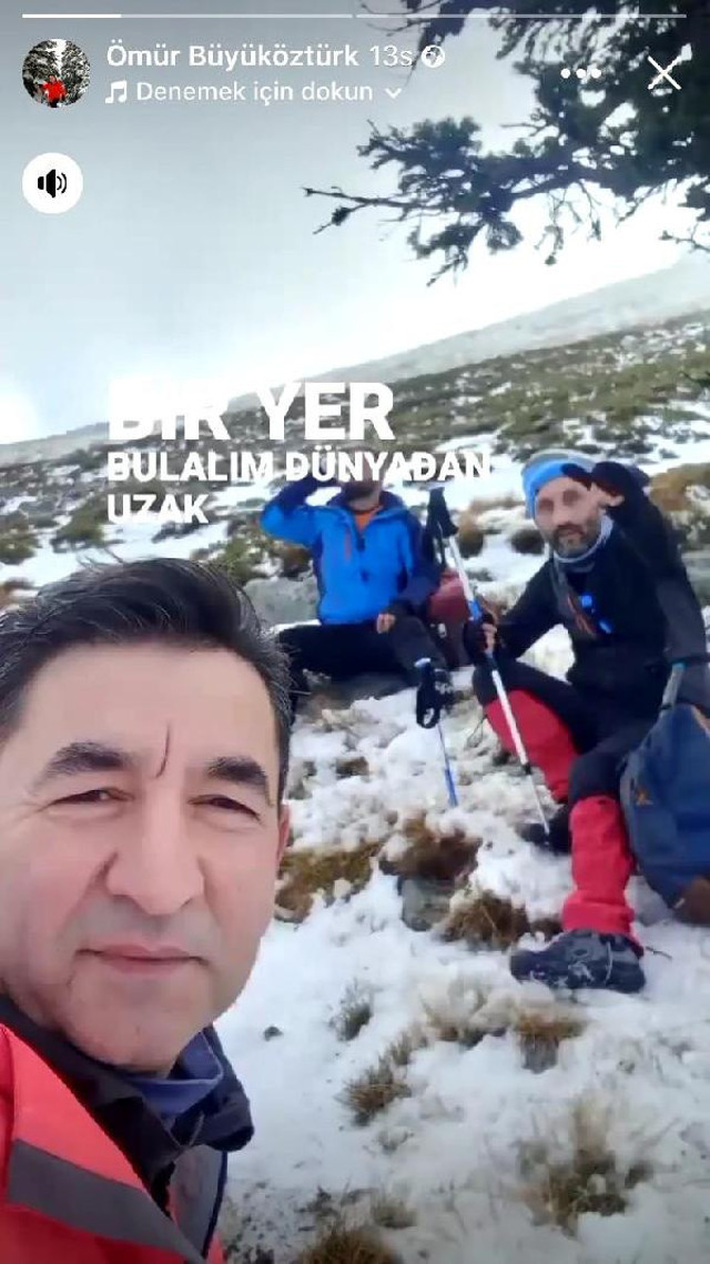 Uludağ'da kaybolan 3 amatör dağcı 14 saat sonra kurtarıldı! Kıyafetlerini yakarak ısındılar - Resim: 0