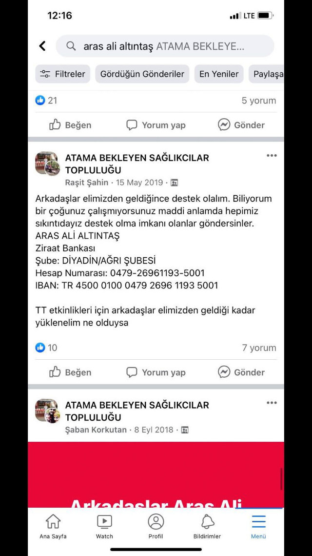 Genç Sağlık Sen siyaset iddialarıyla çalkalanıyor Aras Ali Altıntaş'ın pozu ortalığı karıştırdı - Resim: 1
