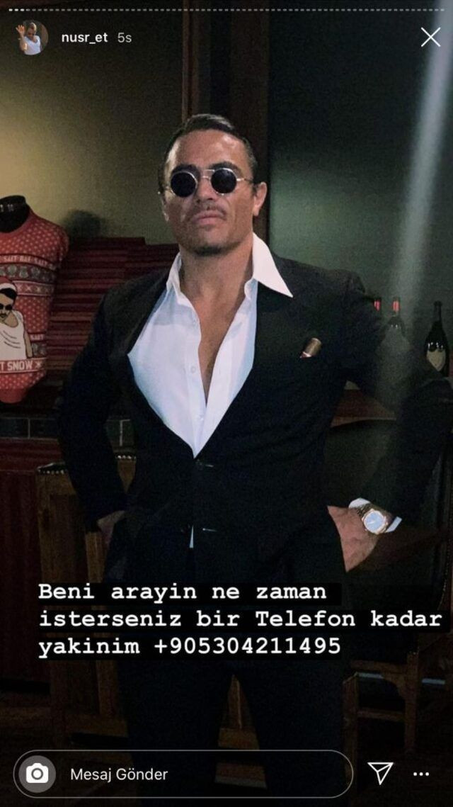 Nusret Gökçe telefon numarasını takipçileriyle paylaştı tek tek cevap verdi - Resim: 2