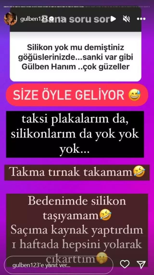 Gülben Ergen'den olay silikon cevabı! "Taksi plakalarım da silikonlarım da..." - Resim: 4