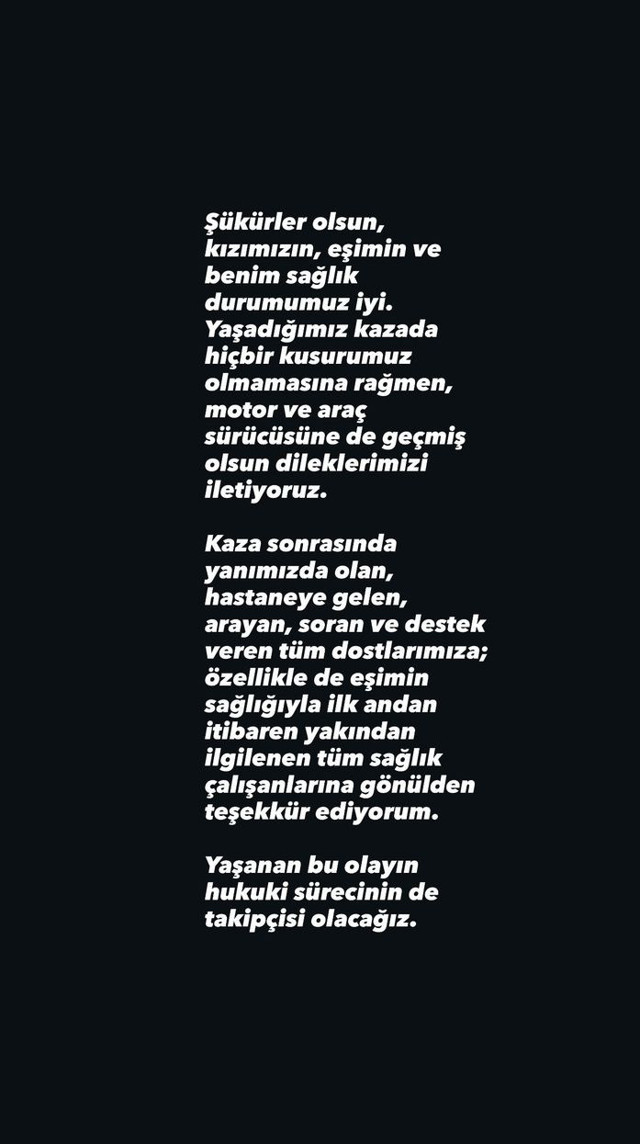 İrem Helcacıoğlu kaza geçirdi! Eşinden duygusal açıklama - Resim: 1