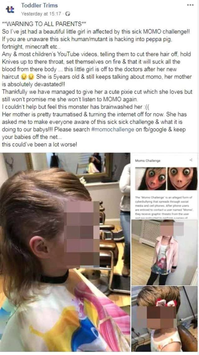 Momo bu kez 5 yaşındaki kızın beynini yıkadı! Uyurken gözlerini açık tut - Resim: 4