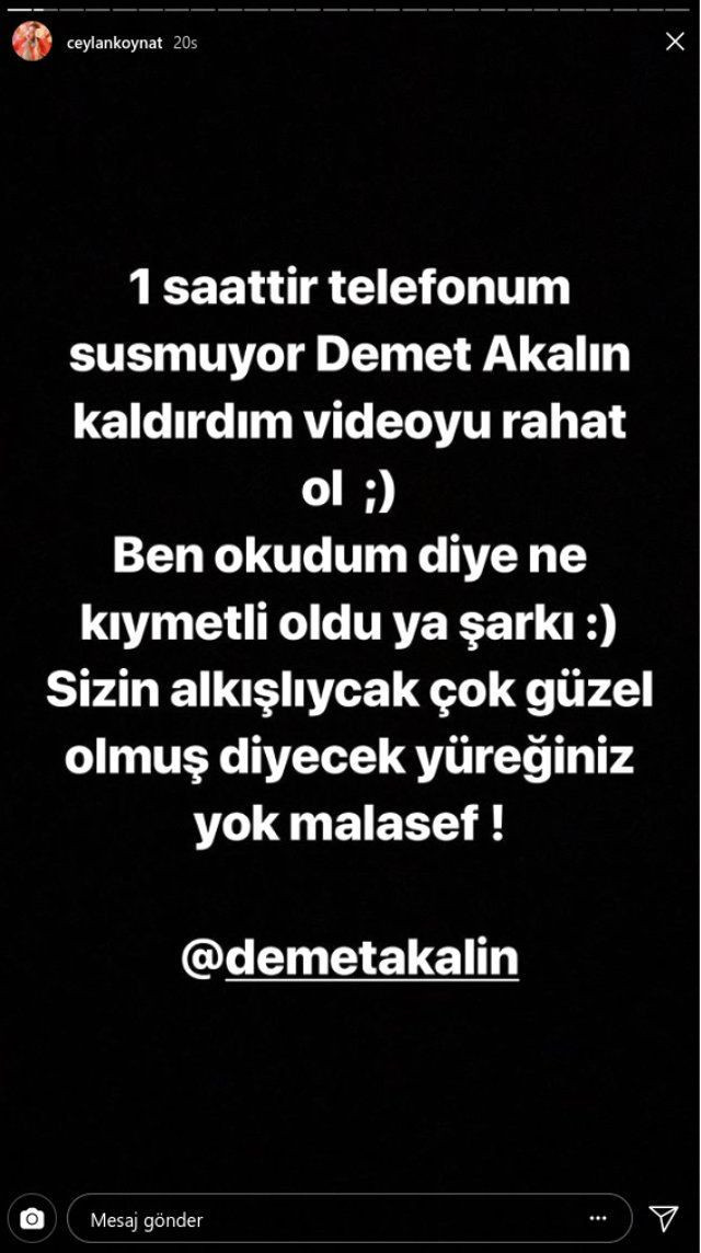 Demet Akalın'nın şarkısını okuyan Ceylan Koynat'a şok - Resim: 3
