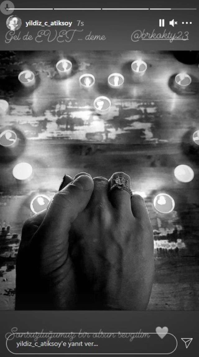 Berk Oktay'dan Yıldız Çağrı Atiksoy'a romantik evlilik teklifi bakın neler söyledi - Resim: 4