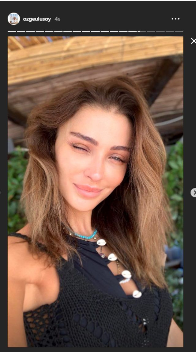 Özge Ulusoy makyajsız haliyle herkesi şaşırttı güzelliği büyüledi - Resim: 3