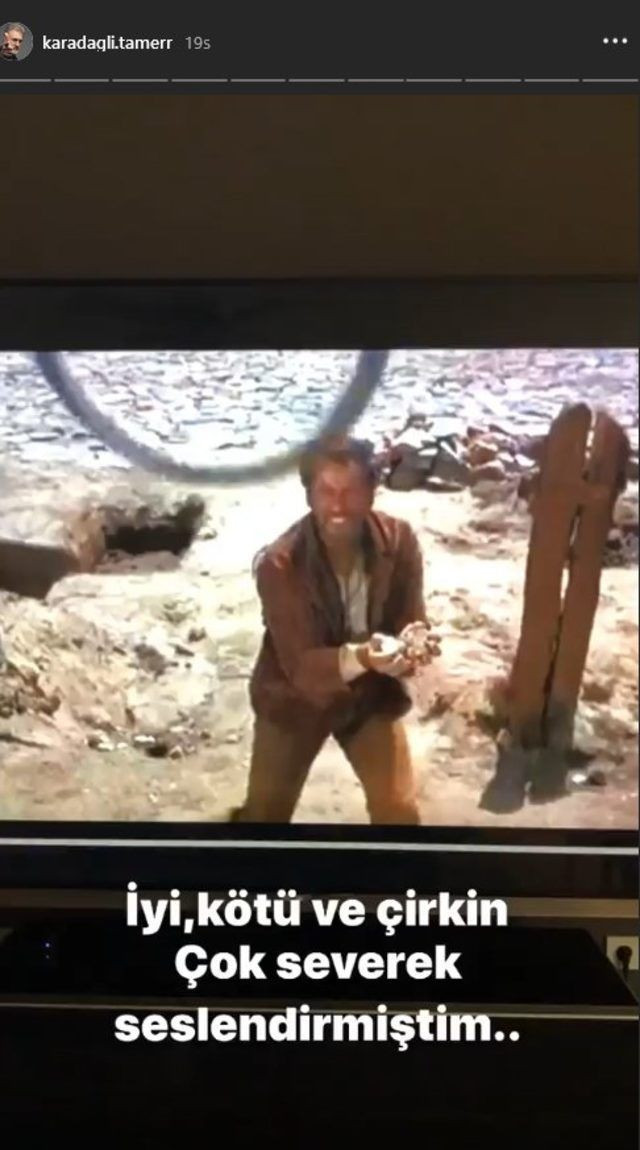 Son imajı ile herkesi şaşırtmıştı! Tamer Karadağlı'dan 'İyi-Kötü-Çirkin' paylaşımı - Resim: 1