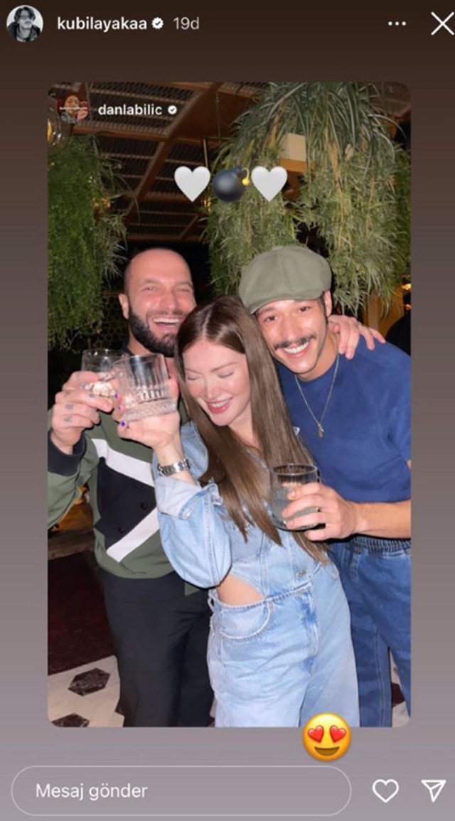 Danla Bilic'ten flaş paylaşım! Kubilay Aka yorumlarına böyle tepki gösterdi: "Bu kadar güzel iyi dileklerde..." - Resim: 3