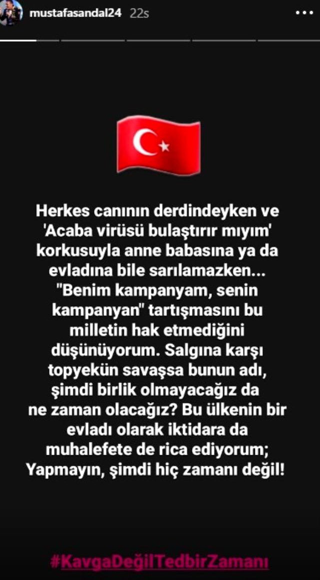 Mustafa Sandal belediyelerin bağış hesaplarının bloke edilmesine isyan etti - Resim: 3