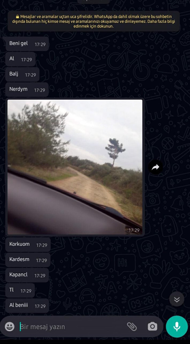 İzmir'de ormanlık alanda boğularak öldürülmüştü! 'Korkuyorum' mesajı atmış - Resim: 0