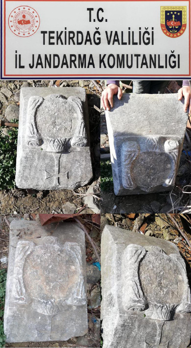 Tekirdağ'da tarihi eseri jandarmaya 250 bin dolara satmak isteyen kişi yakalandı - Resim: 0