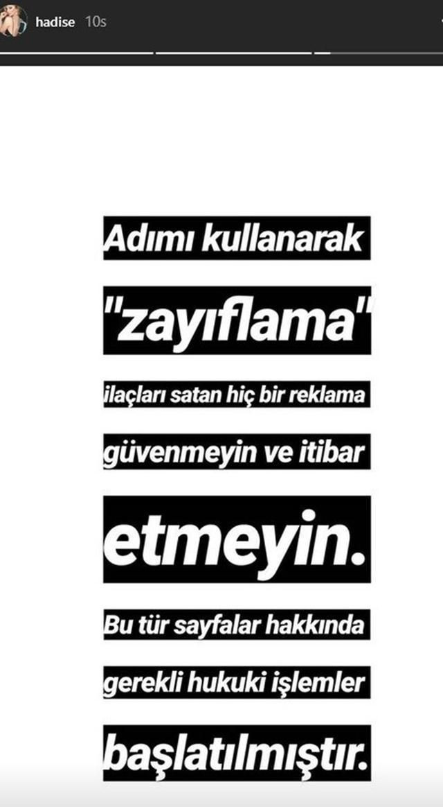 Hadise üç ayda 14 kilo verdi! Takipçilerini sosyal medyadan uyardı! - Resim: 2