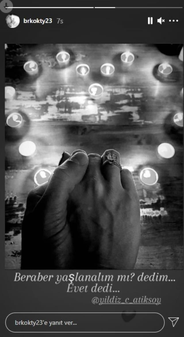 Berk Oktay'dan Yıldız Çağrı Atiksoy'a romantik evlilik teklifi bakın neler söyledi - Resim: 3