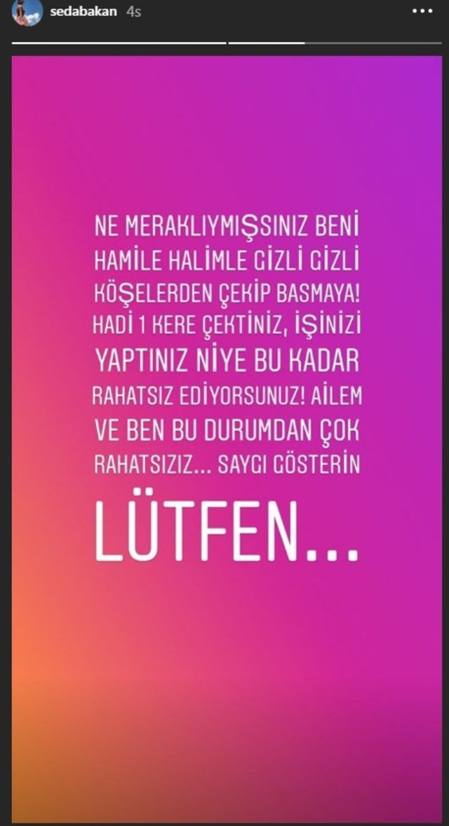7 aylık hamile Seda Bakan gizli gizli çekilen bikinili görüntülerine isyan etti - Resim: 4