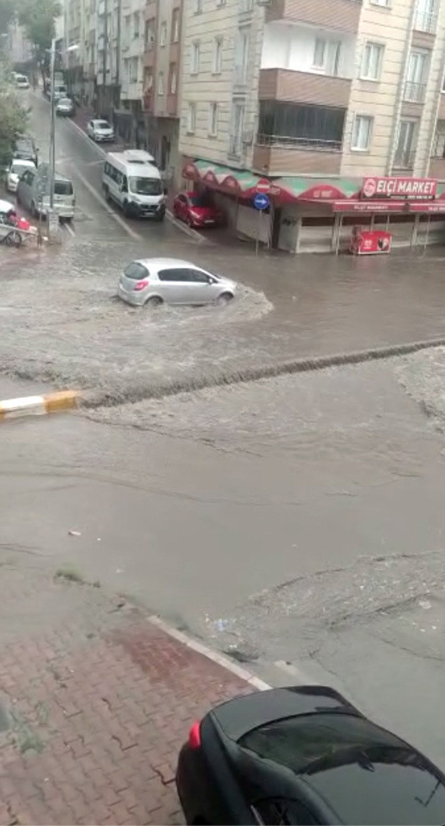 İstanbul'u sağanak yağış vurdu! Silivri'den gelen son görüntülere bakın - Resim: 1