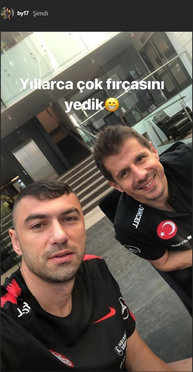 Burak Yılmaz'dan espirili "fırça" paylaşımı - Resim: 0
