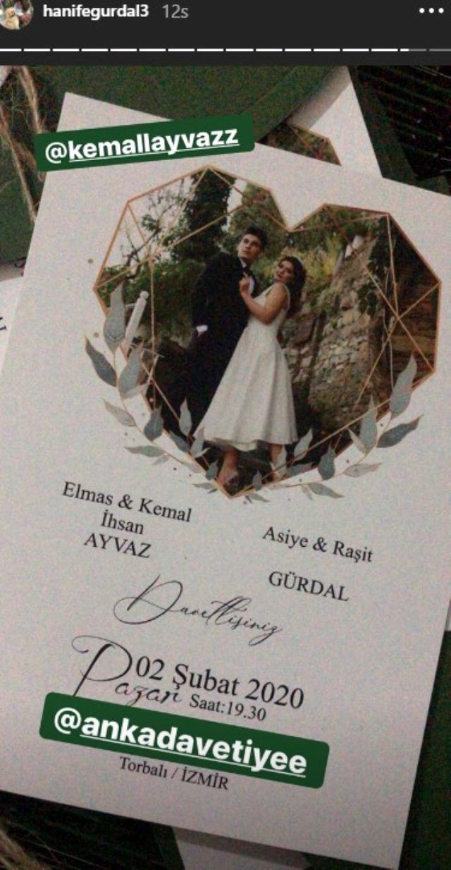 Kemal Ayvaz'la evli olan Hanife Gürdal düğün bombasını patlattı - Resim: 3