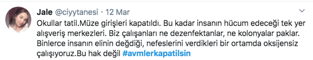 AVM'lerin açılış saatleri değiştirildi! BMD AVM'ler kapatılsın kararı aldı - Resim: 1