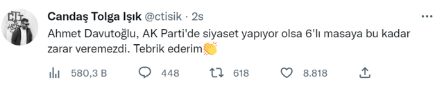 Ahmet Davutoğlu, Altılı Masa'yı ve seçilecek cumhurbaşkanını tehdit etti! Beni dinlemezseniz kriz çıkar - Resim: 0