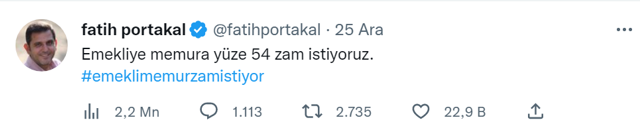 Fatih Portakal kendi emekli maaşına yüzde 54 zam istedi! Yoksa AK Parti'ye oy moy yok - Resim: 1