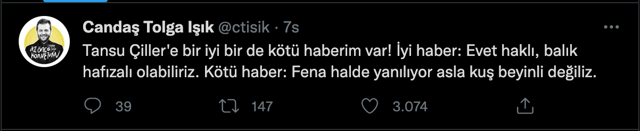 Tansu Çiller 'siyasete dönüyorum' dedi Özgür Demirtaş 'evinde otur' dedi! Candaş Tolga'dan kötü haber geldi - Resim: 0