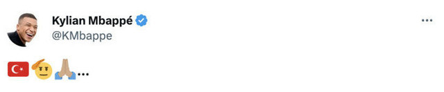 Kylian Mbappe'den Türkiye'ye destek mesajı - Resim: 0