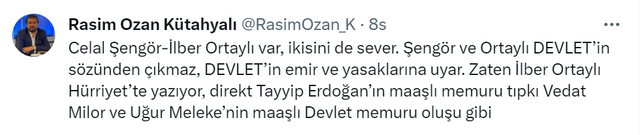 Ersan Şen, Hulki Cevizoğlu, Celal Şengör, Uğur Dündar istese bile Erdoğan muhalifi olamaz! Erdoğan'a hizmet ederler! - Resim: 1
