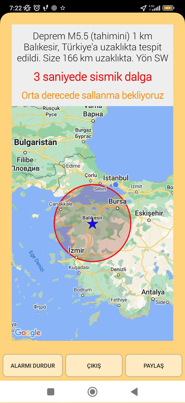 Deprem oldu! Balıkesir çok fena sallandı! AFAD'dan açıklama var... - Resim: 1