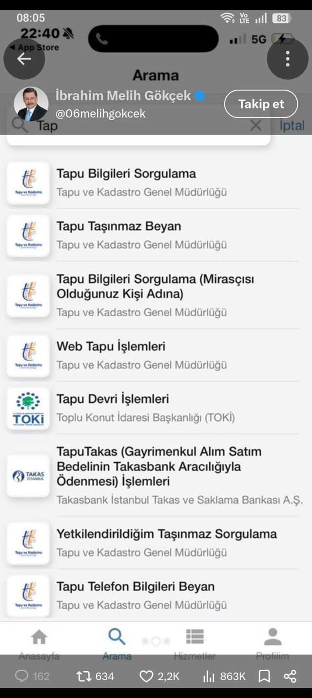 Murat Ağırel tapu listesini paylaştı iddiaları yalanlayan Melih G&ouml;k&ccedil;ek'ten su&ccedil; duyurusu - Resim: 1